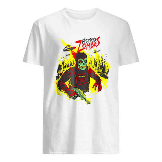 Halloween Astro Zombies Monster Sci fi Gift Skate shirt