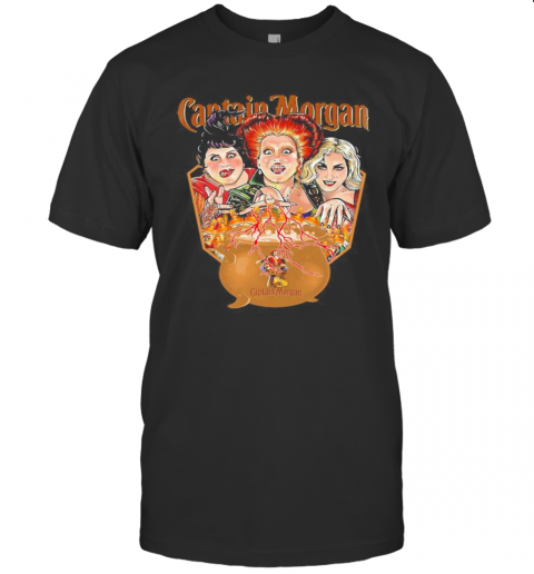 Halloween Hocus Pocus Witch Captain Morgan T Shirt