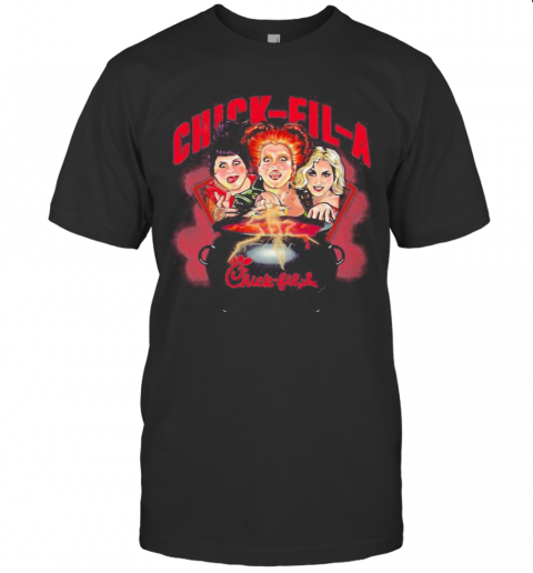 Halloween Hocus Pocus Witch Chick Fil A T Shirt