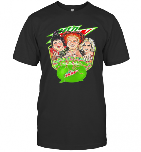 Halloween Hocus Pocus Witch Mountain Dew T Shirt
