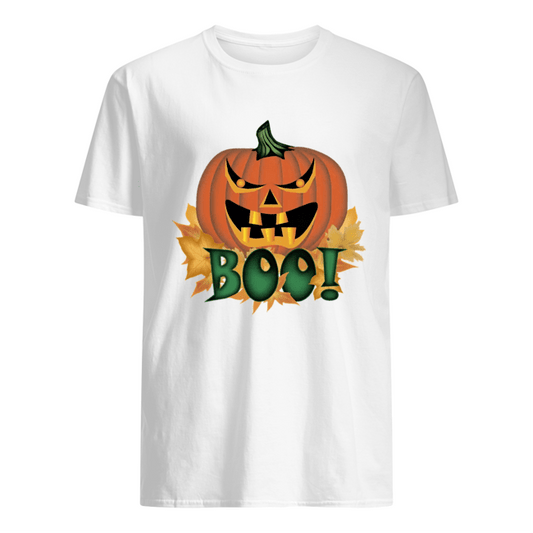 Halloween Pumpkin Boo Shirt