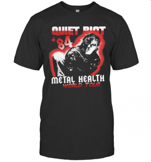 Halloween Quiet Riot 84 Mental Health World Tour T Shirt