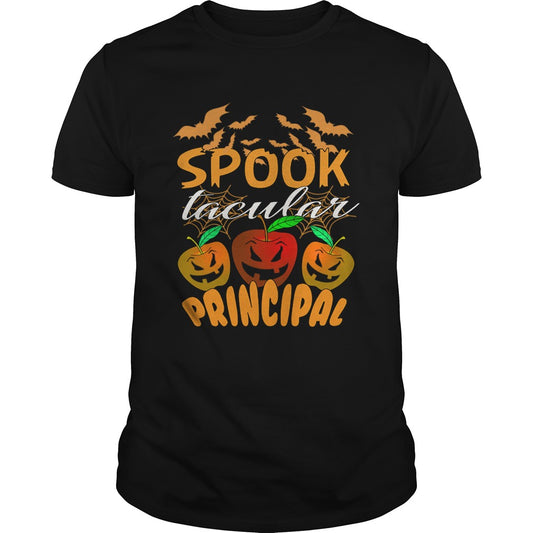 Halloween Spook Tacular Principal Teacher Gift TShirt