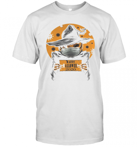 Happy Halloween Jack Skellington Witch 2020 Covid 19 T Shirt