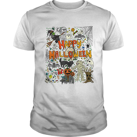 Happy Halloween Scary Retro shirt