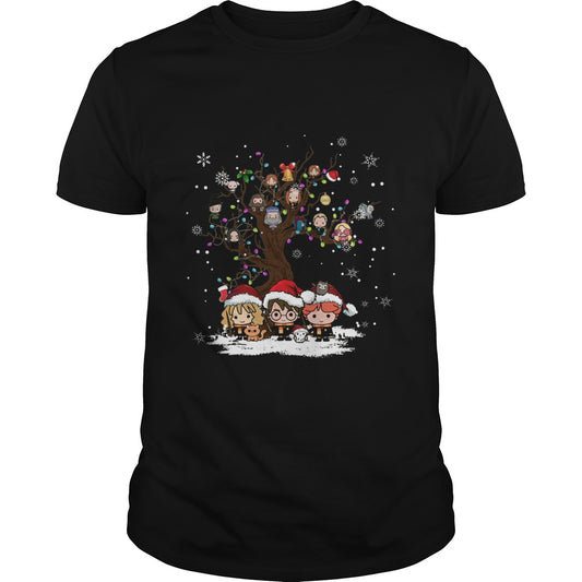 Harry Potter chracter chibi Christmas shirt
