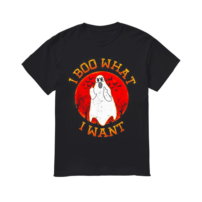 I boo what I want Ghost Halloween shirt