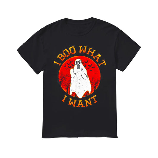 I boo what I want Ghost Halloween shirt