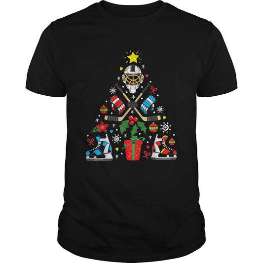 Ice Hockey Christmas Ornament Tree Xmas Christmas shirt