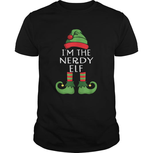 Im The Nerdy Elf shirt