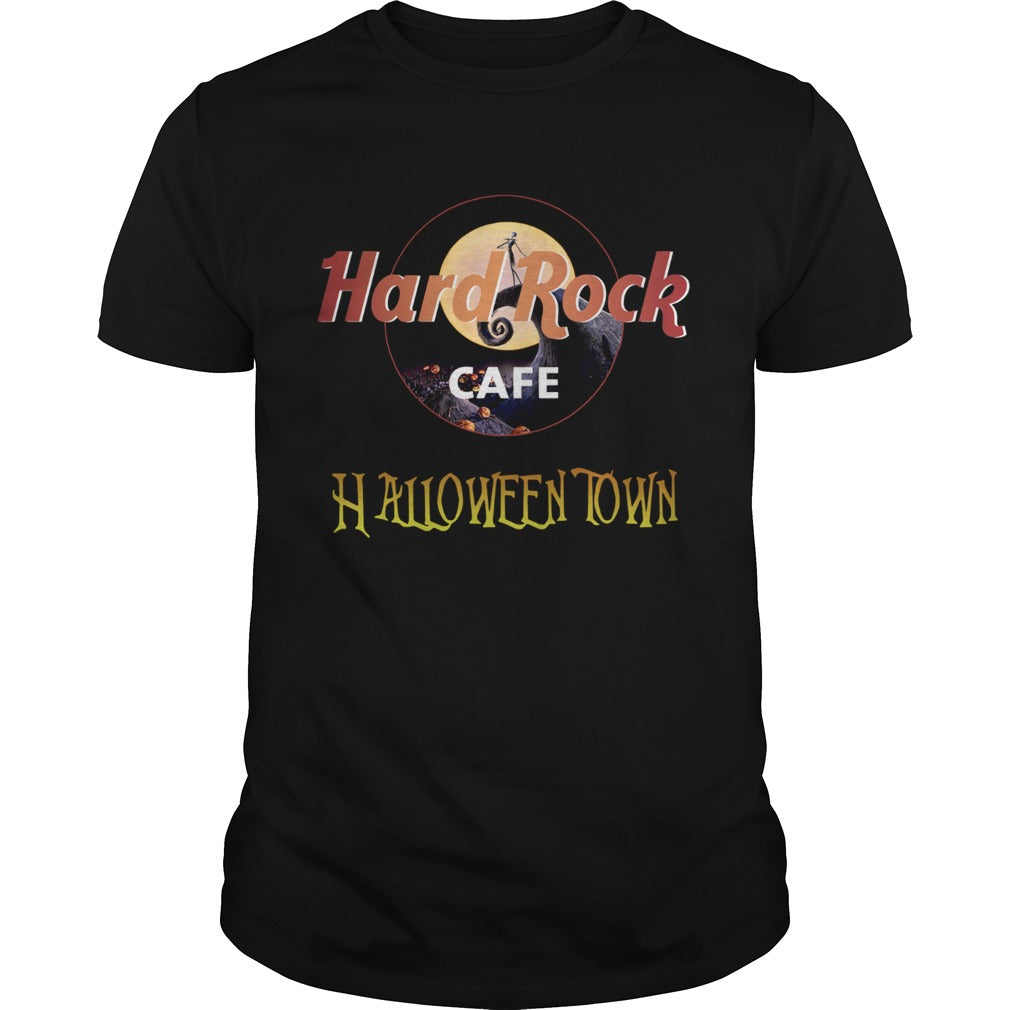 Jack Skellington Hard Rock cafe Halloween Town shirt