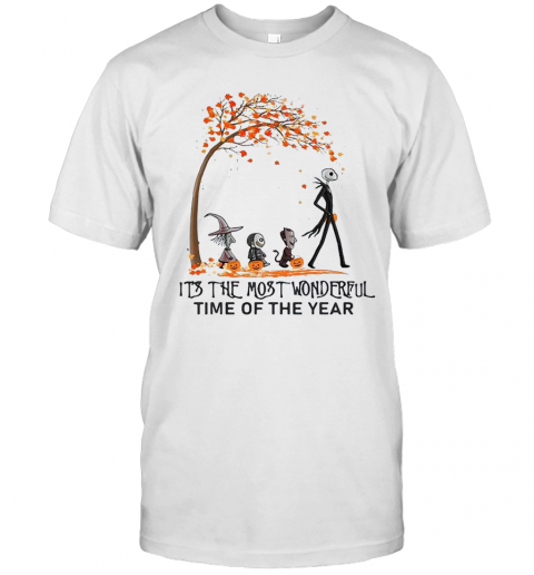 Jack Skellington It'S The Most Wonderful Time Of The Year T Shirt