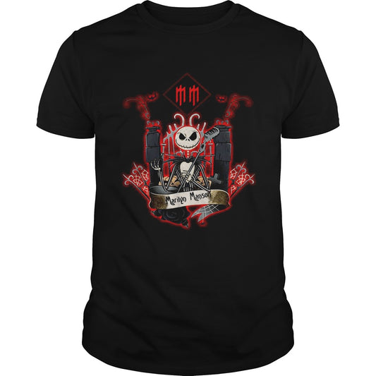 Jack Skellington Marilyn Manson shirt