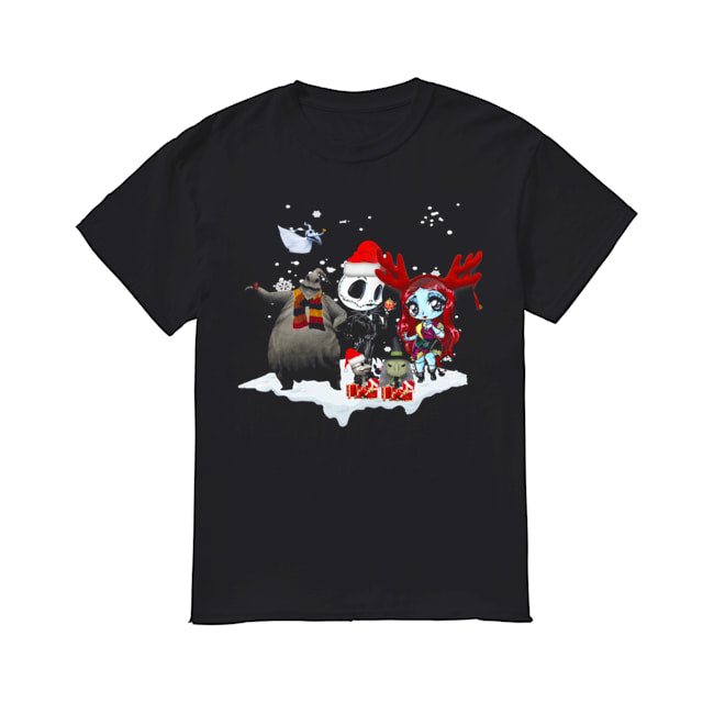 Jack Skellington and Sally Oogie Boogie Christmas shirt