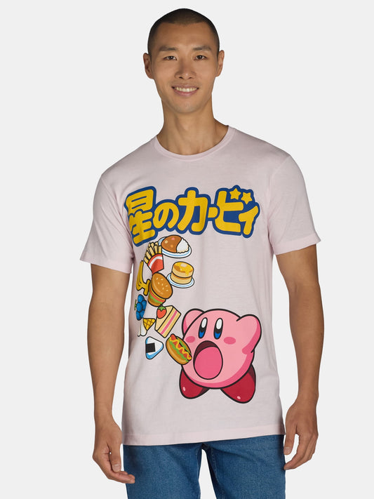 Kirby Men's & Big Men's Graphic Tee Shirt, Sizes S 3XL