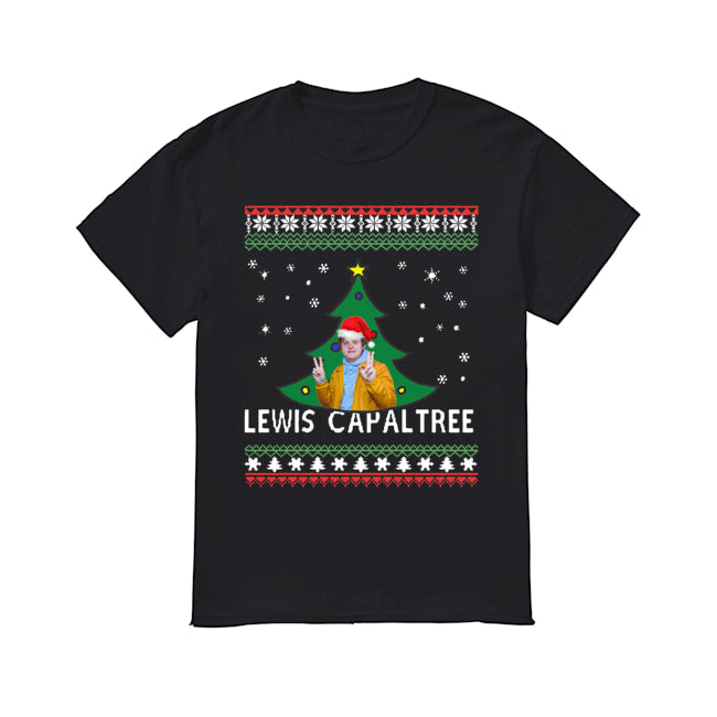 Lewis Capaldi Lewis Capaltree Christmas Tree Ugly shirt