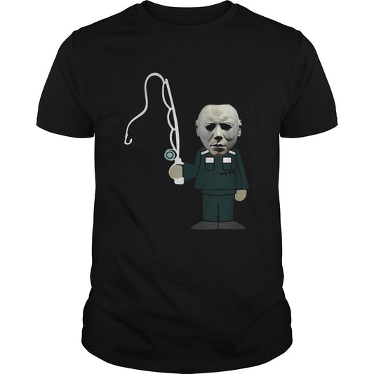 Michael Myers fishing shirt