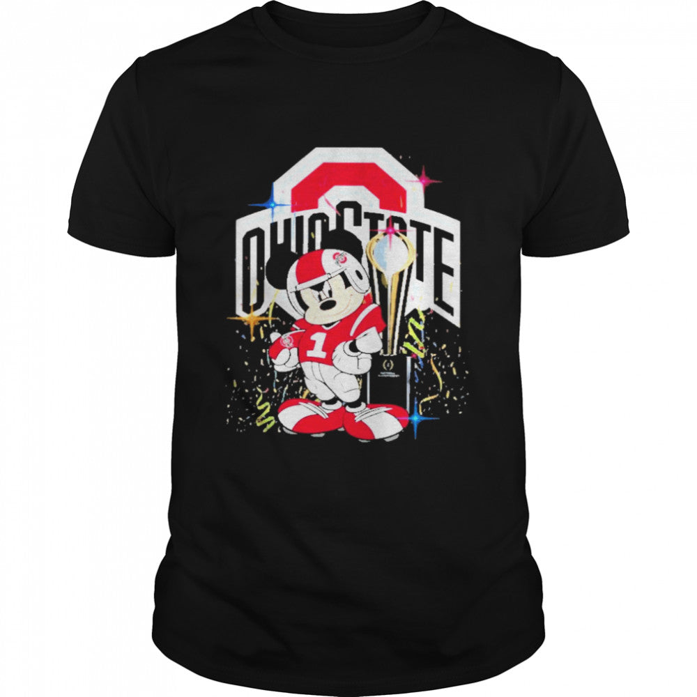 Mickey mouse CFP National Championship Ohio State 24 52 Alabama shirt