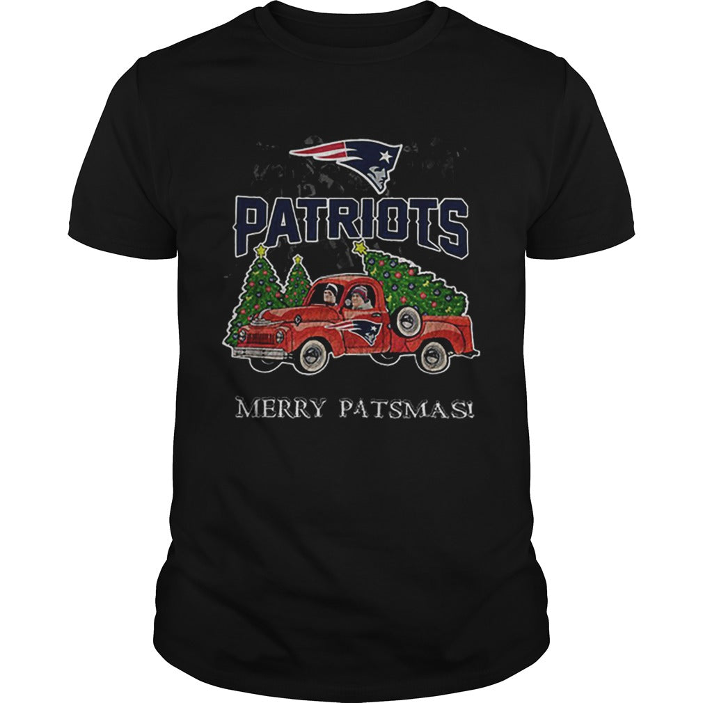 New England Patriots truck merry patsmas Christmas shirt