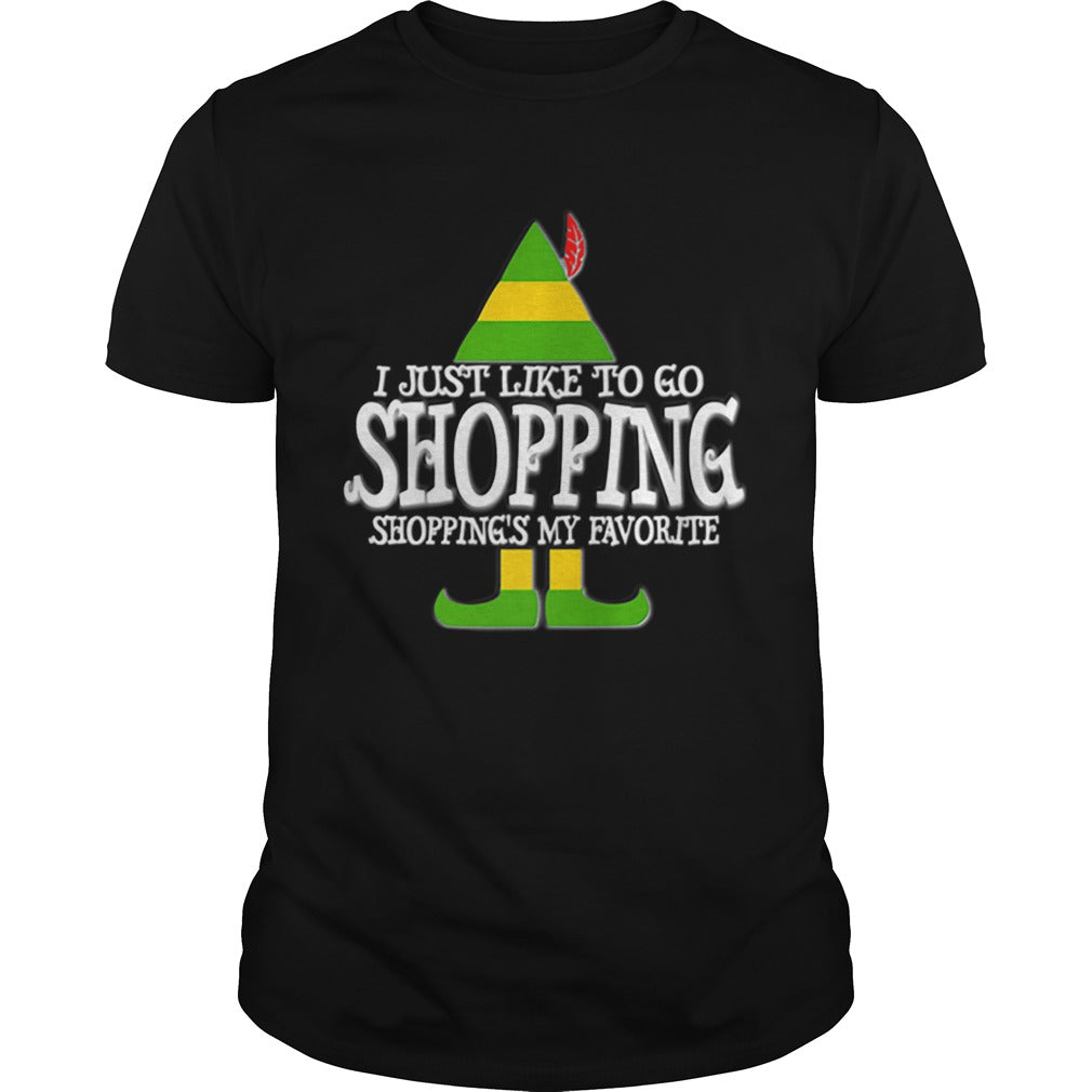 Nice I Just Like To Go Shopping My Favorite Christmas shirt