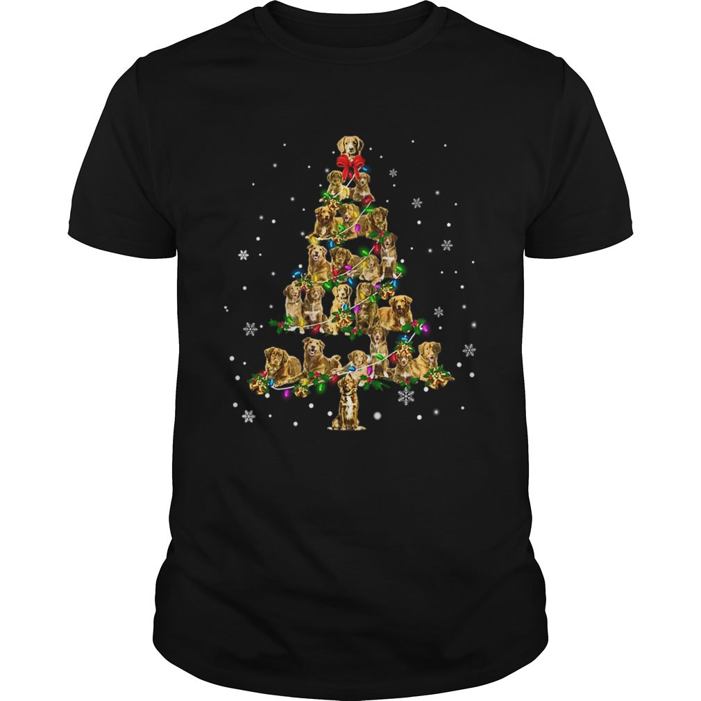 Nova Scotia Duck Tolling Retriever Christmas Tree TShirt
