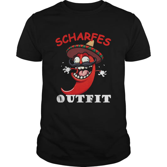 Scharfes Outfit Comic Chilli Scharfe Chili Langarmshirt shirt