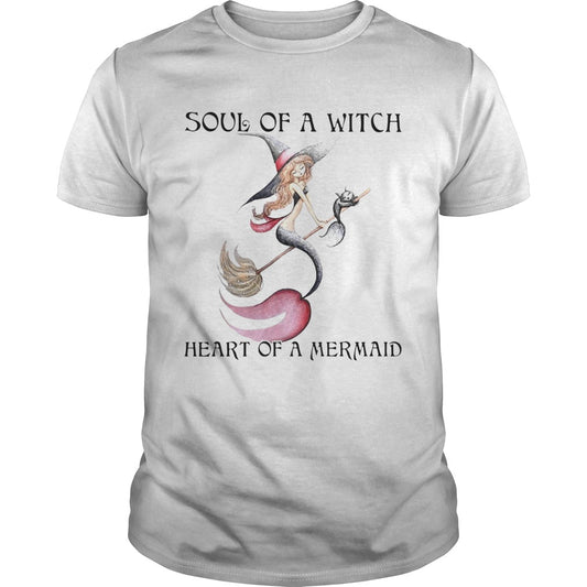 Soul Of A Witch Heart Of A Mermaid shirt