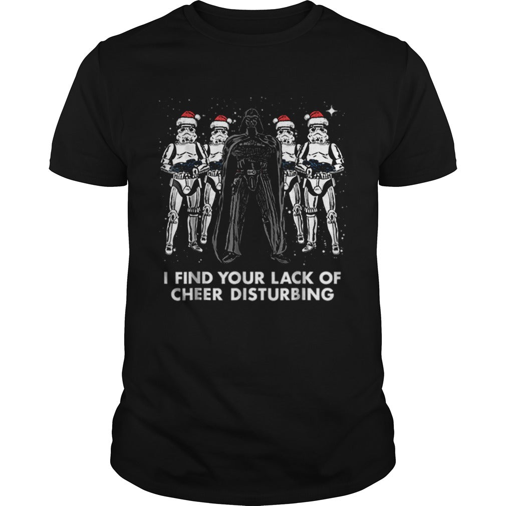 Star Wars Vader Trooper Lack Cheer Christmas Graphic shirt