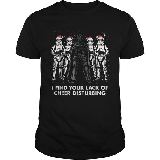 Star Wars Vader Trooper Lack Cheer Christmas Graphic shirt