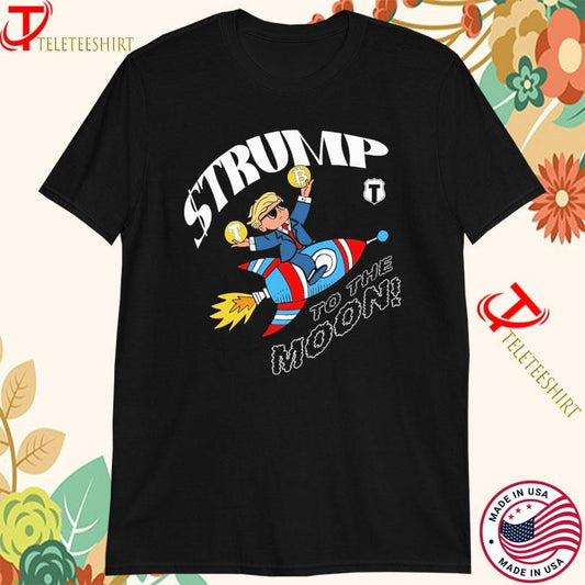$TRUMP To The Moon Bitcoin TShirts