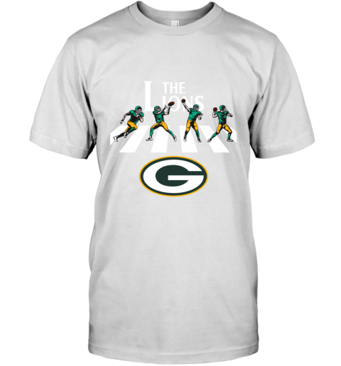 The Green Bay Packers The Beatles Abbey Road Walk T Shirt