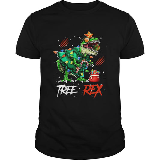 Tree Rex Dinosaur Christmas Tree Costume shirt