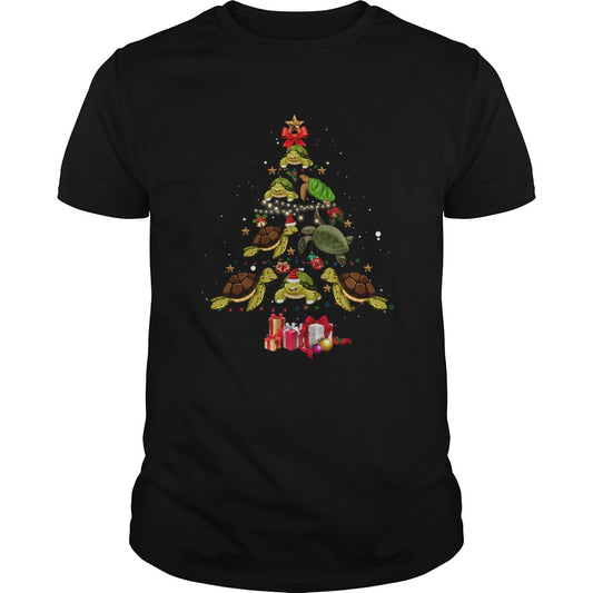 Turtle Christmas Tree shirt