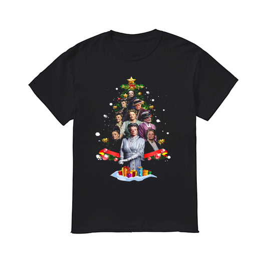Violet Crawley Downton Abbey Christmas Tree Shirt
