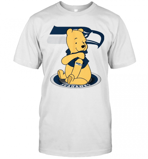 Winnie The Pooh Seattle Seahawks Tattoos T Shirt