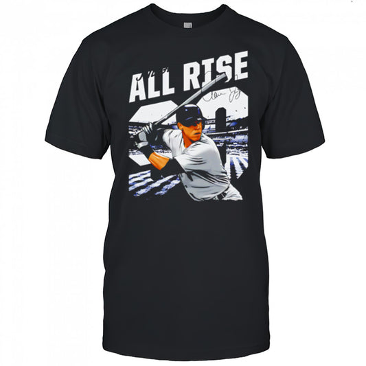 Aaron Judge Stadium All Rise signature shirt