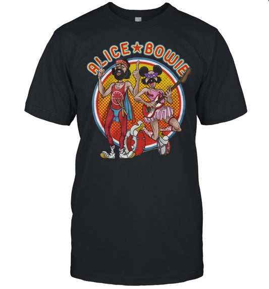 Alice Bowie Cheech and Chong T Shirt