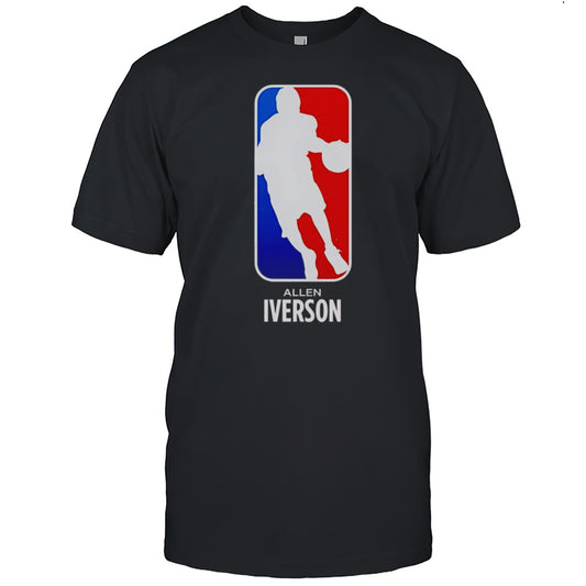 Allen Iverson NBA Logo Shirt