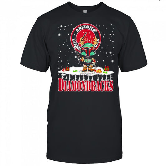 Arizona Diamondbacks Boba Fett Star Wars Christmas shirt