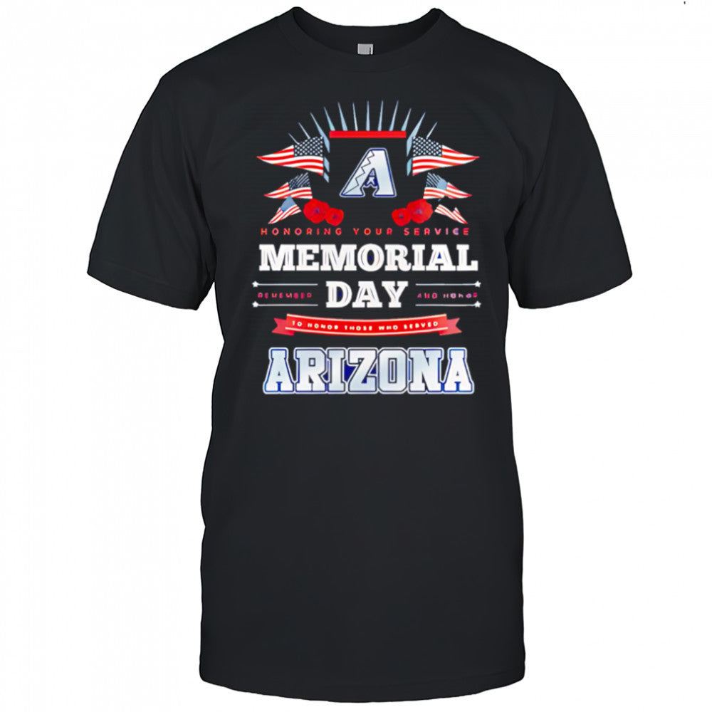 Arizona Diamondbacks MLB x Memorial Day Baseball shirt