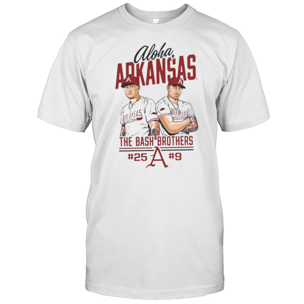 Arkansas Aloy The Bash Brothers No 25 No 9 Shirt