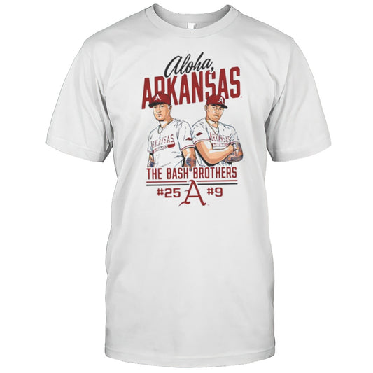 Arkansas Aloy The Bash Brothers No 25 No 9 Shirt