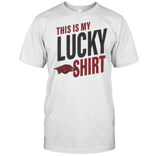 Arkansas Razorbacks This Is My Lucky Shirt