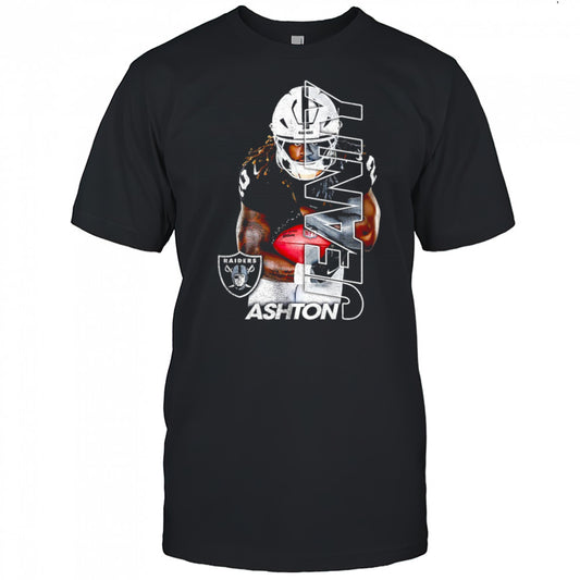 Ashton Jeanty Las Vegas Raiders NFL player 2025 shirt