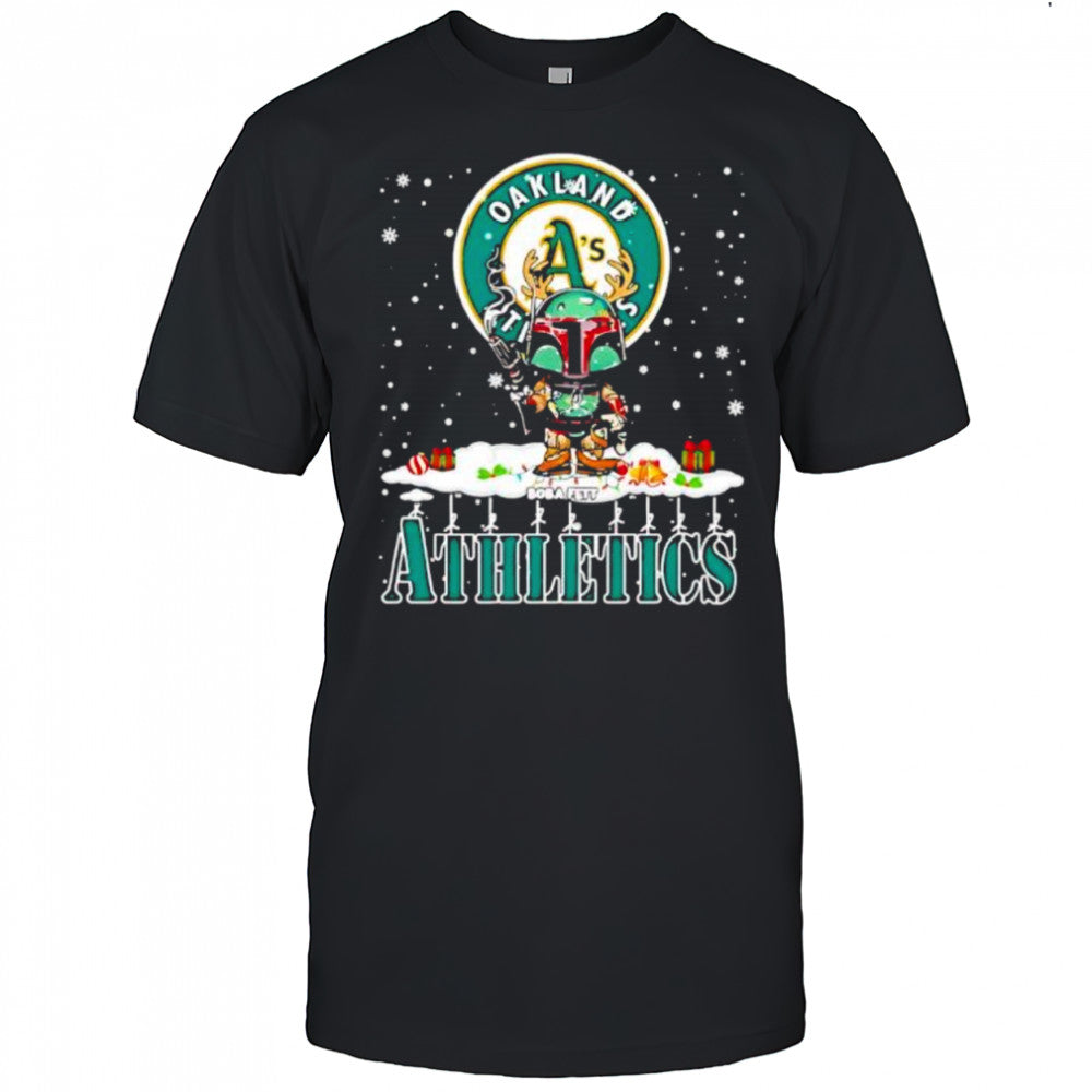 Athletics Boba Fett Star Wars Christmas shirt