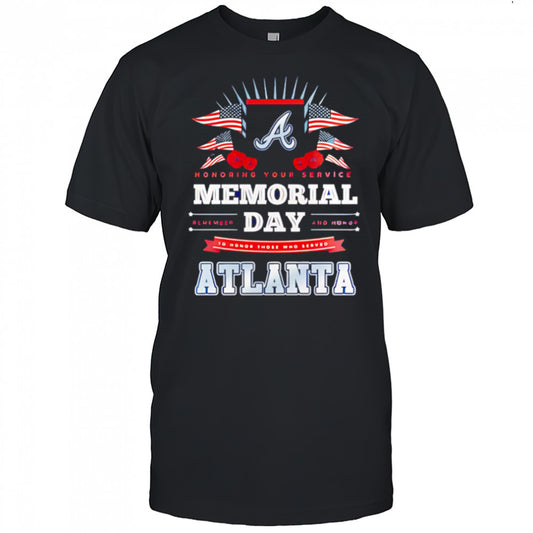 Atlanta Braves MLB x Memorial Day Baseball shirt