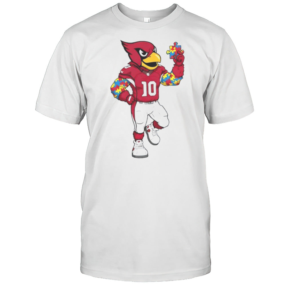 Autism Awareness Arizona Cardinals Mascot 2025 Shirt
