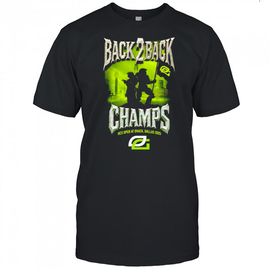 Back 2 back Champs HCS Open at Dhack Dallas 2025 shirt