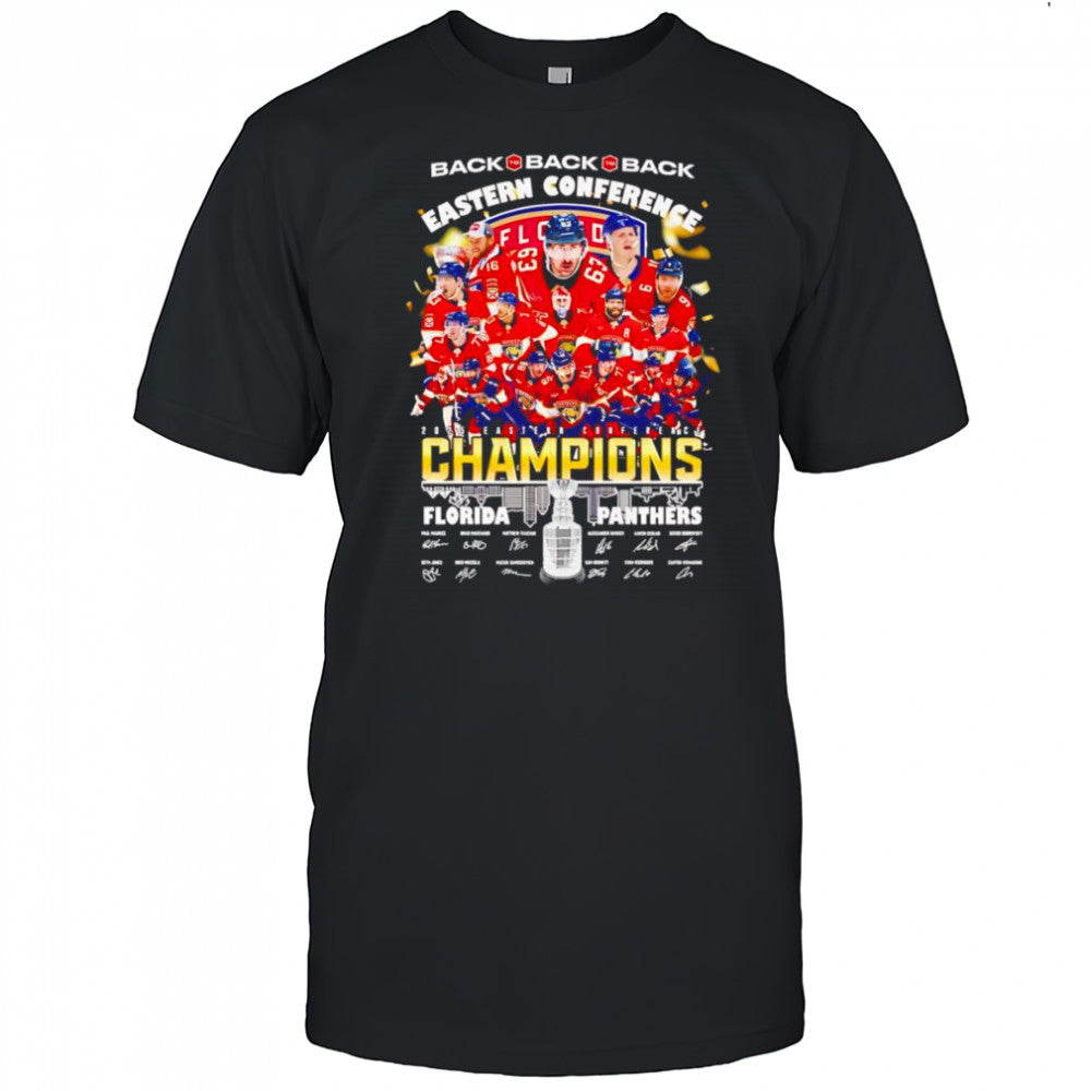 Back to back to back Eastern Conference 2025 Champions Florida Panthers shirt