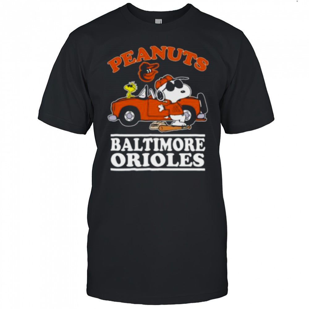 Baltimore Orioles Peanuts Snoopy Shirt